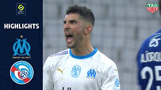 OLYMPIQUE DE MARSEILLE  RC STRASBOURG ALSACE 1  1  Highlights  OM  RCSA  20202021 [upl. by Kneeland296]