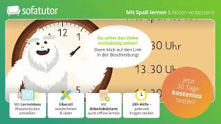 Eine halbe Stunde einfach erklärt – Ablesen lernen amp Beispiele [upl. by Corrine]