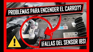 🔋 5 Sintomas FALLA Del SENSOR DE BATERÍA DAÑADO 💥  SENSOR IBS ⚠️ [upl. by Arelus]