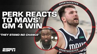 The Mavericks have NO CHANCE of winning Game 5  Kendrick Perkins  SportsCenter [upl. by Eeroc]