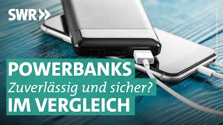 Powerbanks im Test Stark und sicher  Marktcheck SWR [upl. by Adnwahs]