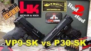 The NEW VP9SK vs the P30SK  HK shootout [upl. by Buehrer]