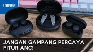 GILA TWS EDIFIER TERJANGKAU ADA YG NOISE CANCELLING YAHUD [upl. by Marieann]