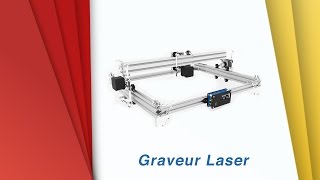 Graveur laser EleksMaker V2  déballage  montage  test  solution logiciel [upl. by Enelhtac]