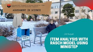 Assessment in Science Item Analysis with Rasch Model using Ministep [upl. by Oigolue]