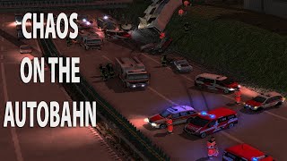 Emergency 4 Frankfurt Mod  Crash on the Autobahn [upl. by Nwahsit]