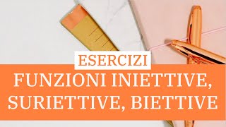 LE FUNZIONI INIETTIVE SURIETTIVE E BIIETTIVE [upl. by Wager]