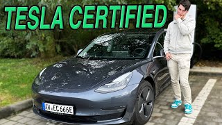 Tesla Certified PreOwned Gebrauchtes Model 3 direkt bei Tesla gekauft [upl. by Knipe735]