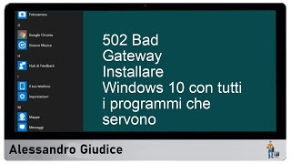 Come Installare Windows 10 con tutti i programmi essenziali guida passopasso [upl. by Adoree]