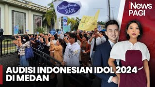 Audisi Indonesian Idol 2024 di Medan Menuju Babak Spektakuler di Jakarta  iNews Pagi 1809 [upl. by Eittik301]