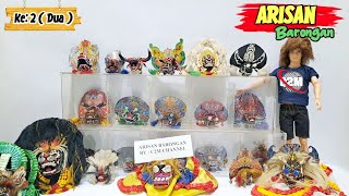 ARISAN  2 BARONGAN  dapat miniatur barongan banyak banget [upl. by Novahs]