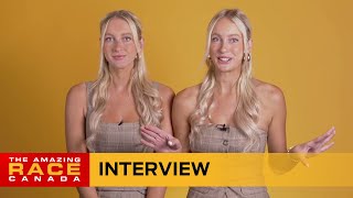 Lauren amp Nicole Interview  The Amazing Race Canada S1010 [upl. by Kirschner]