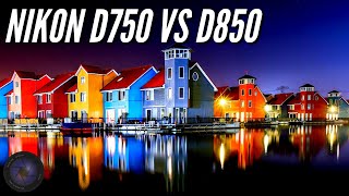 Nikon D750 vs D850 Night Settings 📸 Image Quality [upl. by Enaek858]