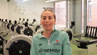 Girton MPhil Student Hannah Murphy  CUBC Training Squad and The Gemini Boat Race 2024 [upl. by Enialed]