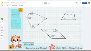 Maths Positive Home Ed Maths  More Geometry and Shape Week 6 [upl. by Ardnauqal]