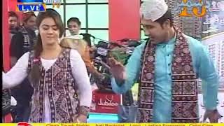 Sindhi Dance  At Ho Jamalo Show  Full Hd  Adeel Shad [upl. by Ellerrehc]