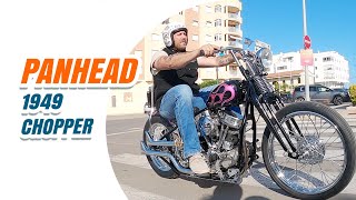 🔥PANHEAD de 1949 👉Chopper [upl. by Amadeo]