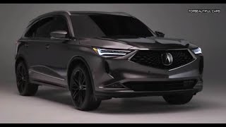 2022 Acura MDX AdvanceLiquid Carbon MetallicExterior Interior and Drive [upl. by Ahsineb7]