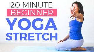 Yoga for Beginners  Full Body Yoga Stretch [upl. by Adele]