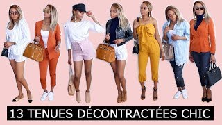 SOIS CLASSE SANS EFFORTS  13 Tenues Décontractées Chic⎮Maggy Kloset [upl. by Bremser]