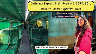 Inside the Gatimaan Express Train Delhi to Jhansi Full Journey [upl. by Anrapa]