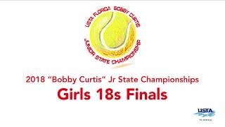 Girls 18s  2018 quotBobby Curtisquot Jr State Championships Finals [upl. by Harrell]