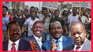 MATIANGI EARTHQUAKE Total SHUTDOWN as Gen Z PROTESTORS Chase Ruto 2027 ENDORSING Uhuru CS Live [upl. by Erotavlas81]