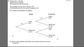 GCSE Revision Video 32  Probability trees [upl. by Riccardo]