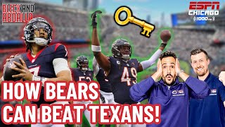 GAME PREVIEW What do the Chicago Bears and Caleb Williams need to do to beat the Houston Texans [upl. by Nerred]