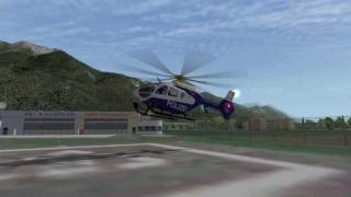 Xplane  Flying the Eurocopter ec135 [upl. by Eladnwahs470]