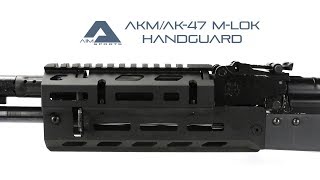 AKMAK47 MLOK Handguard  AIM Sports Inc [upl. by Evad]