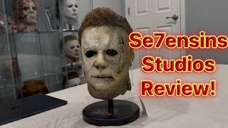 TOTS HALLOWEEN KILLS MICHAEL MYERS MASK SE7EN SINS REVIEW [upl. by Llerdna10]