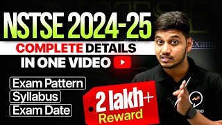 All About NSTSE 2025  Syllabus  Exam form  Eligibility  Exam date  Strategy  nstse NSTSE2025 [upl. by Aidnic]