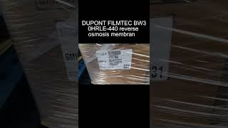 DUPONT FILMTEC BW30HRLE 440 reverse osmosis membrane polyamide material ultra thin separation layer [upl. by Bunce805]