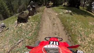 HONDA TRX 250R Trail Ride [upl. by Darci]