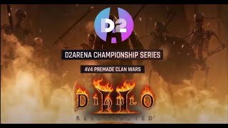 DR2 PVP  ClansWars Season 8 FINAL  D2G vs XEL [upl. by Niliac]