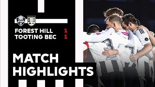 Match Highlights Forest Hill Park v Tooting Bec [upl. by Gregor]