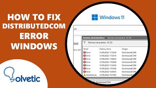 How to Fix the DistributedCOM Error in Windows ✔️ [upl. by Rebak]