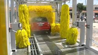 Mexico automatic car washing machine of autobase [upl. by Andriette736]