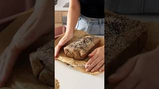 1Ingredient Buckwheat Bread Healthy and GF plantbasedrecipes [upl. by Sky]