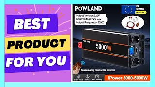 POWLAND 5000W 4000W 3000W Pure Sine [upl. by Cazzie]