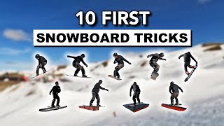 10 Snowboard Tricks To Learn In The Park First [upl. by Volkan]