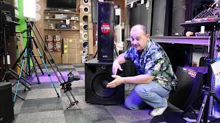 Live Sound Test and Review  Alto Truesonic TS215S 15quot 1250W Powered Subwoofer [upl. by Shepley324]