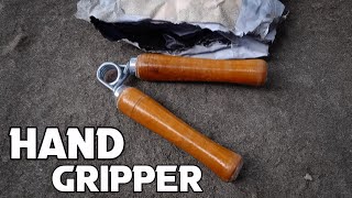 Wooden Hand Gripper Review  Best Gripper for Forearms Exercise [upl. by Beauregard]