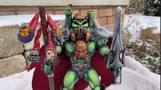 Custom Masters of the Universe Castle Grayskull Man action figure by Braincandy Customs [upl. by Notsew]