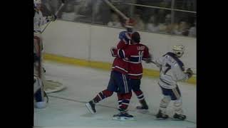 Sabres sweep Habs 1983 Stanley Cup playoffs [upl. by Zuliram48]