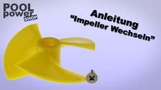 Poolroboter Richtig Warten  Dolphin Swell PlusRemote  Impeller Wechseln [upl. by Yenolem]