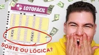 Lotofacil um jogo de Sorte ou Lógica A verdade que nunca te contam [upl. by Enial]