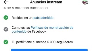 revisión y Solucion a página o perfil no cumple las políticas de monetización de contenido Facebook [upl. by Dnomaj]