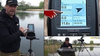 CarpLounge RT4 BaitBoat and Toslon TF640 Echo Sounder fish finder with GPS  High Tech Carping [upl. by Omiseno862]